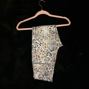 Evolution and Creation Animal Print Leggings